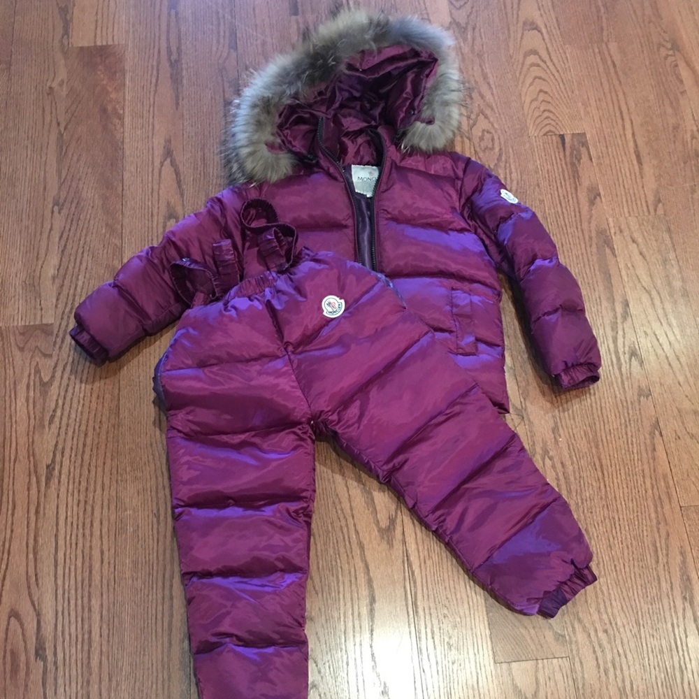 ❌SOLD❌ Moncler Kids Ski Jacket Pant Suit Snow 6